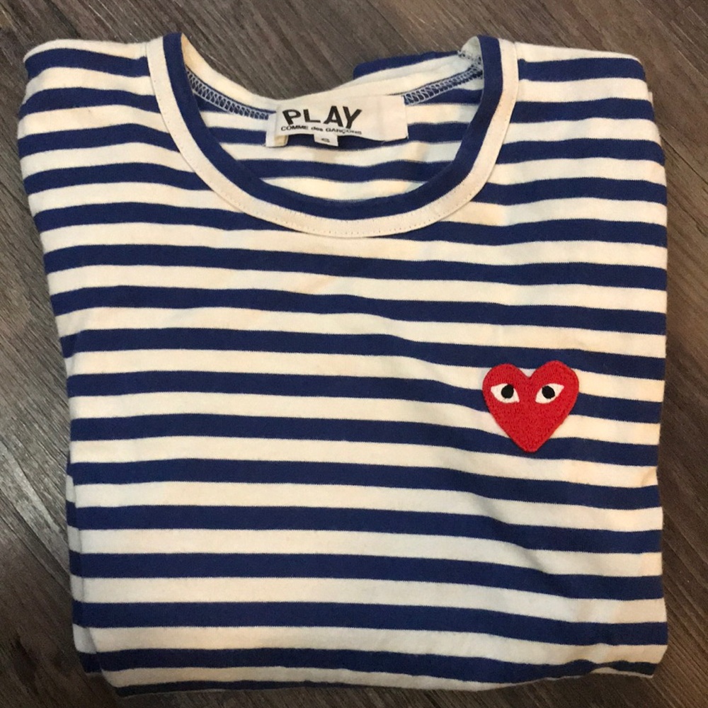 Comme des garcons play striped